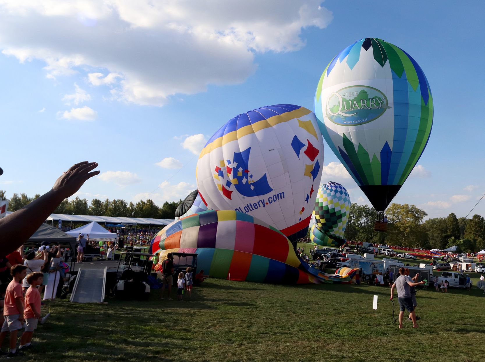 The 46th annual Great Forest Park Balloon Race